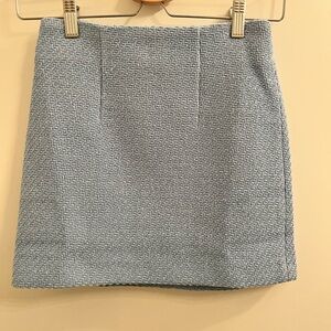 MANGO Women’s Tweed Mini Skirt